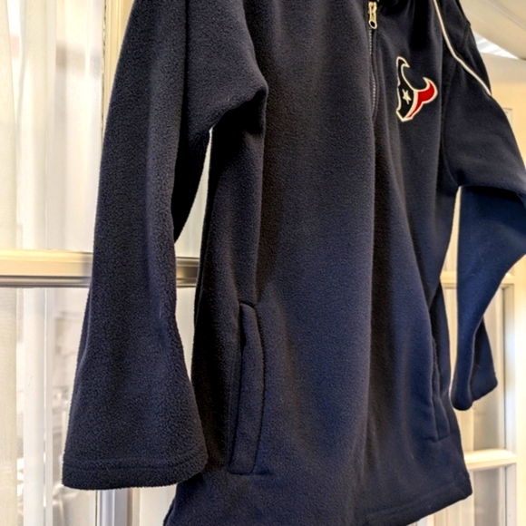 NFL Houston Texans Matrix 1/4 Zip Pullover Fleece Top Youth - Picture 4 of 10